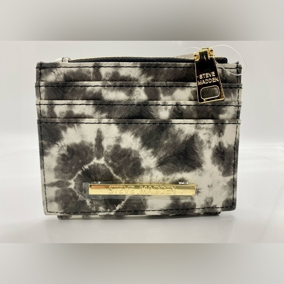 Steve Madden Tie Dye Credit Card Wallet - Picture 1 of 11